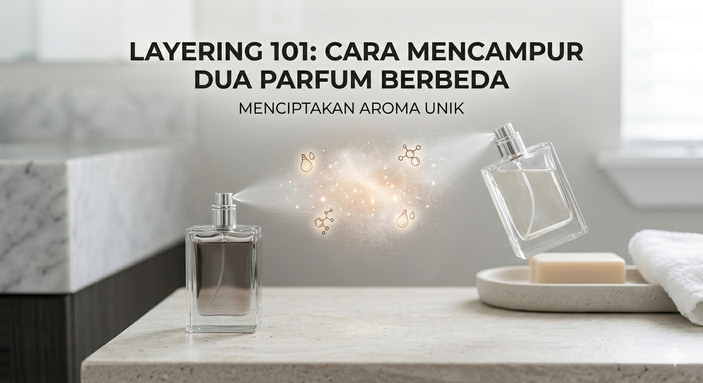 Layering 101: Cara Mencampur Dua Parfum Berbeda untuk Menciptakan Aroma Unik.