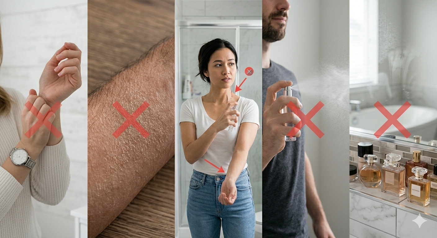 5 Kesalahan Fatal Saat Menyemprotkan Parfum yang Sering Dilakukan Pria dan Wanita